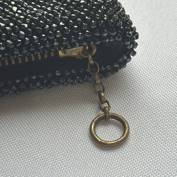 VTG Sparkly Beaded Clutch Pouch - Picture 7 of 9
